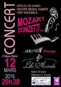 affiche 12 mars