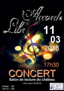 affiche concert 11 mars